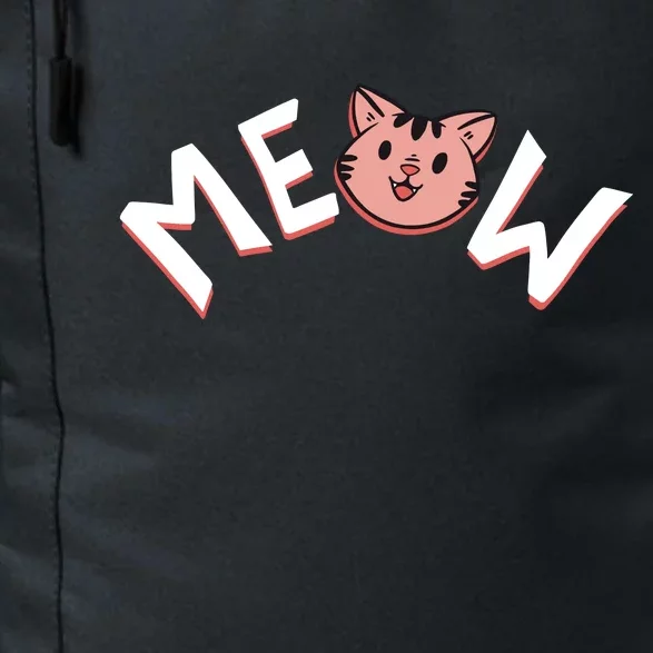 Meow Kitten Face Daily Commute Backpack