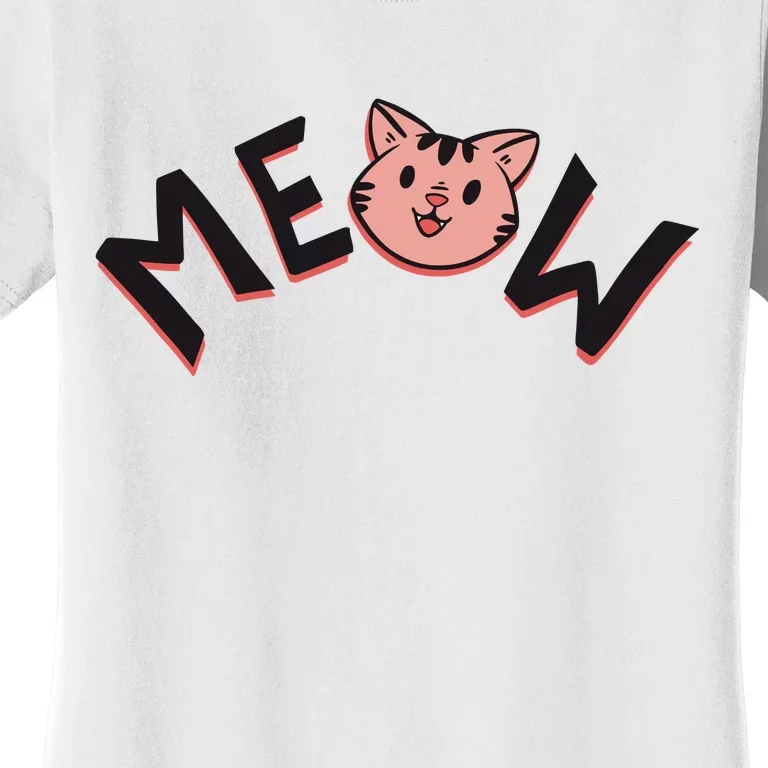 Meow Kitten Face Women's T-Shirt