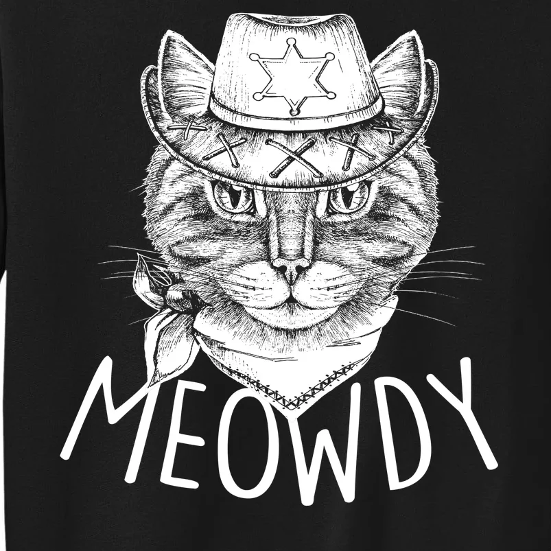 Meowdy Texas Cat Tall Sweatshirt