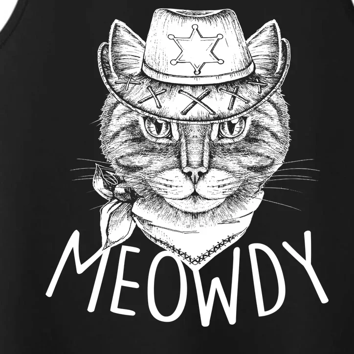 Meowdy Texas Cat Performance Tank