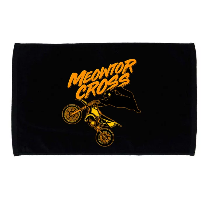 Meowtor Cross Microfiber Hand Towel