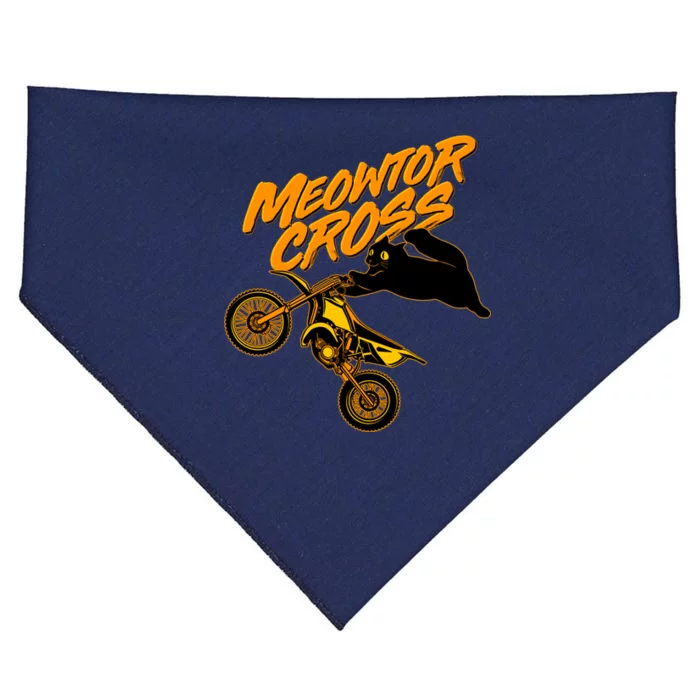 Meowtor Cross USA-Made Doggie Bandana