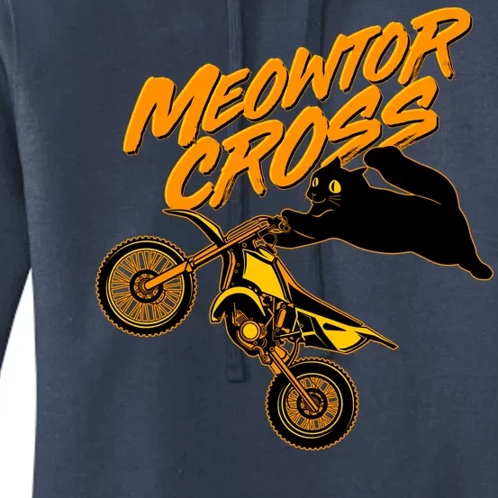 Meowtor Cross Women's Pullover Hoodie