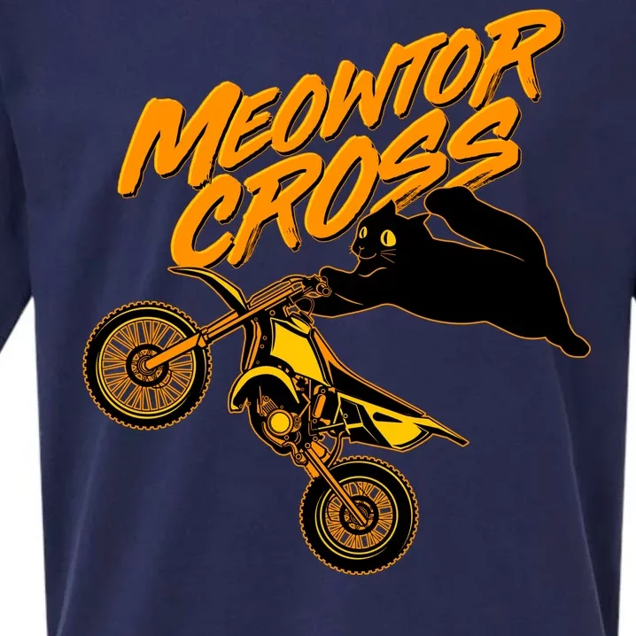 Meowtor Cross Sueded Cloud Jersey T-Shirt