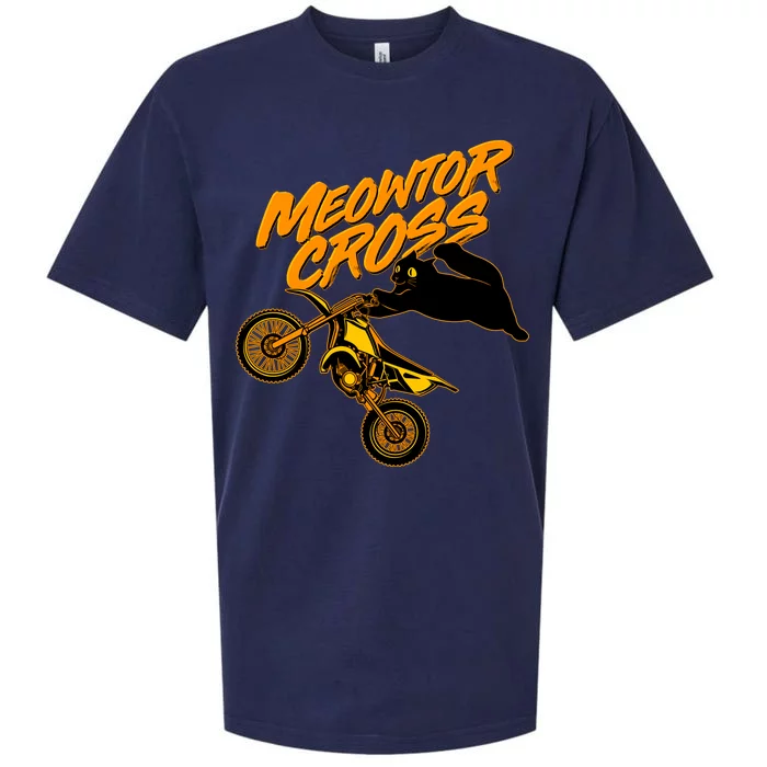 Meowtor Cross Sueded Cloud Jersey T-Shirt