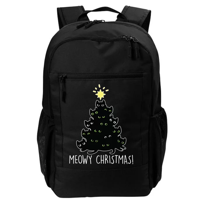 Meowy Christmas Daily Commute Backpack