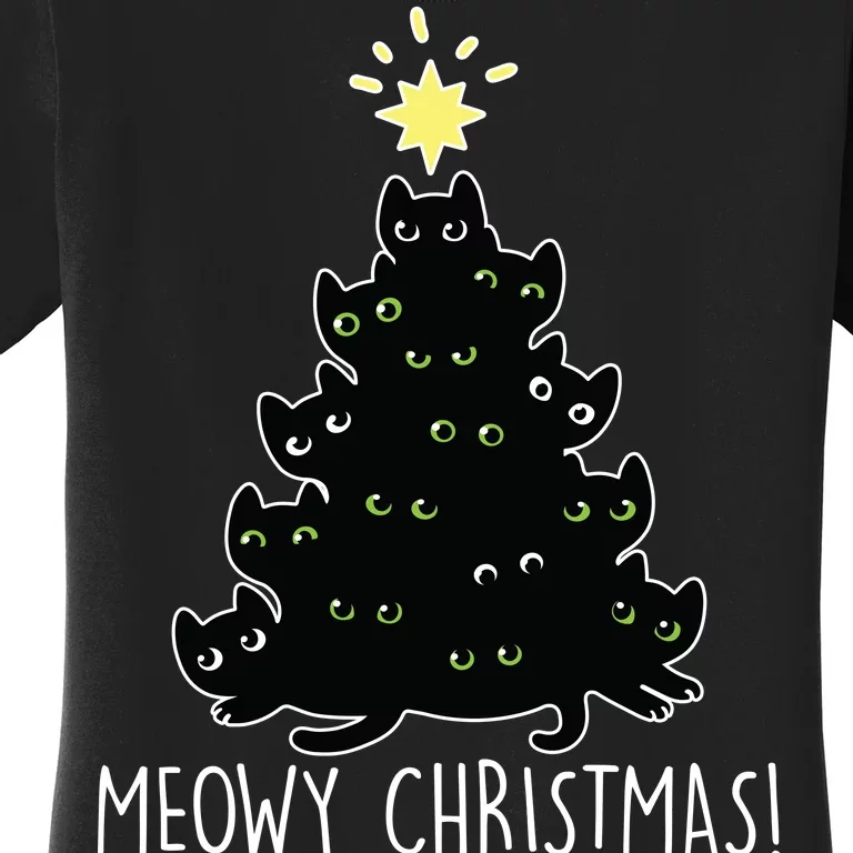 Meowy Christmas Women's T-Shirt