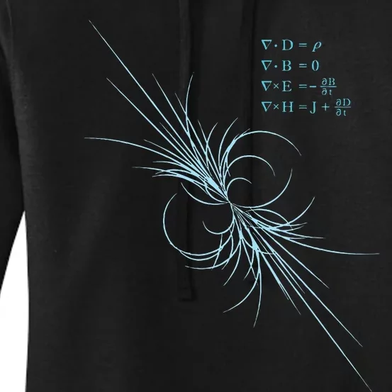 Maxwell Equation Physics Study Science Lover Physicist Women's Pullover Hoodie