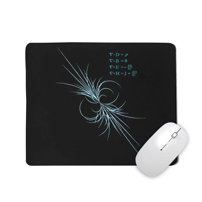 Maxwell Equation Physics Study Science Lover Physicist Mousepad