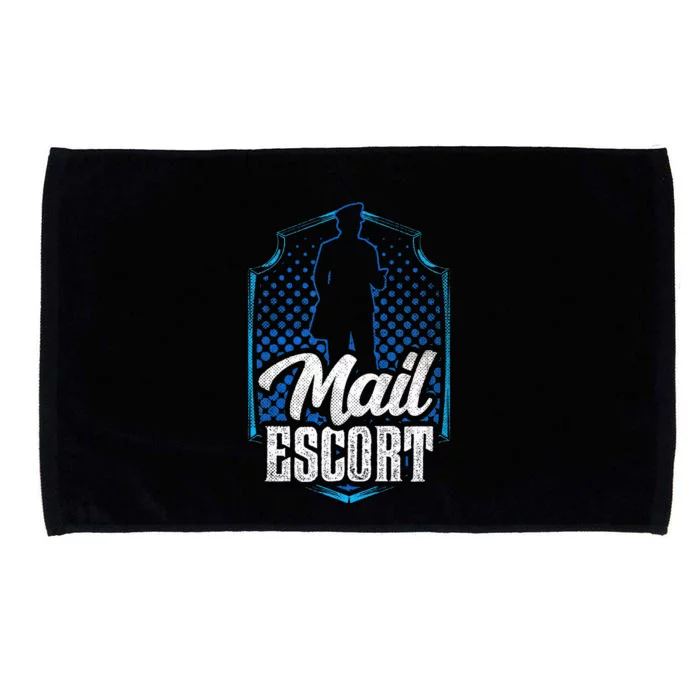 Mail Escort Postal Worker Mailman Courier Postman Microfiber Hand Towel