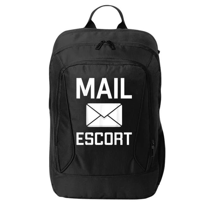 Mail Escort Postal Worker Mailman Mail Lady Novelty City Backpack