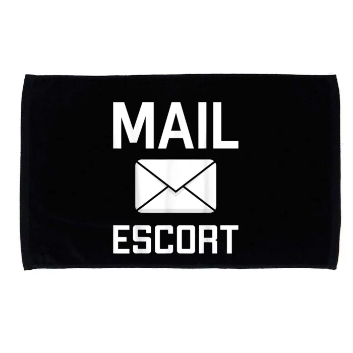 Mail Escort Postal Worker Mailman Mail Lady Novelty Microfiber Hand Towel