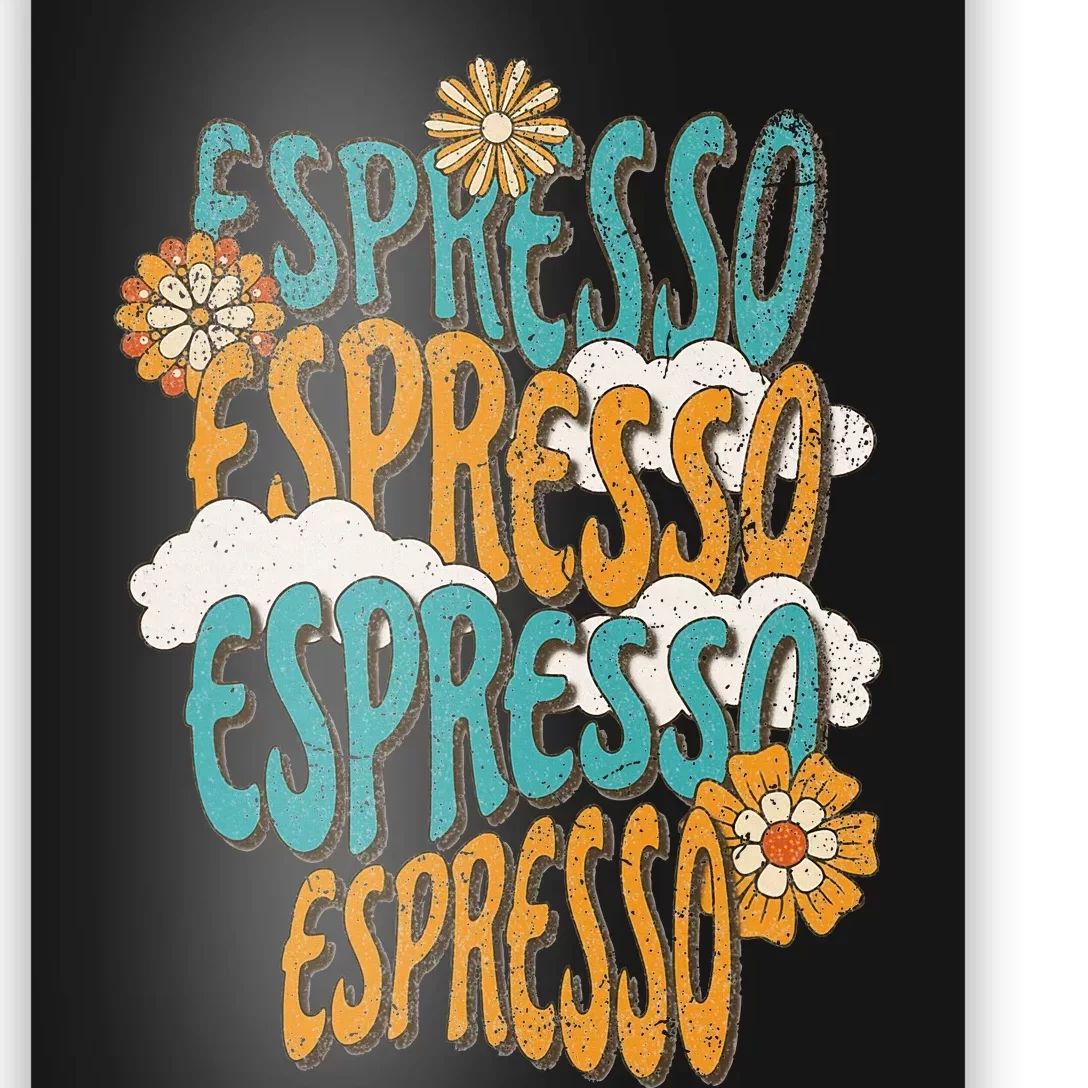 Me Espresso Retro Carpenter Poster