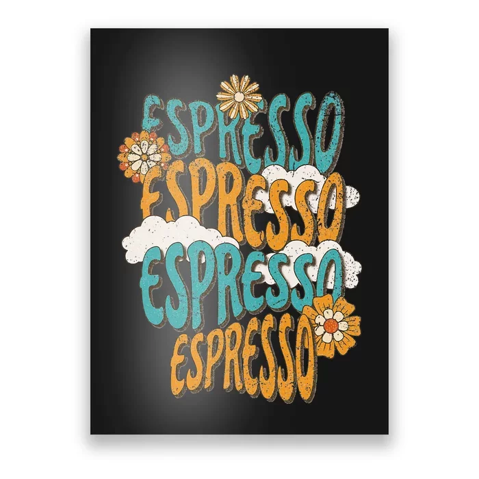 Me Espresso Retro Carpenter Poster