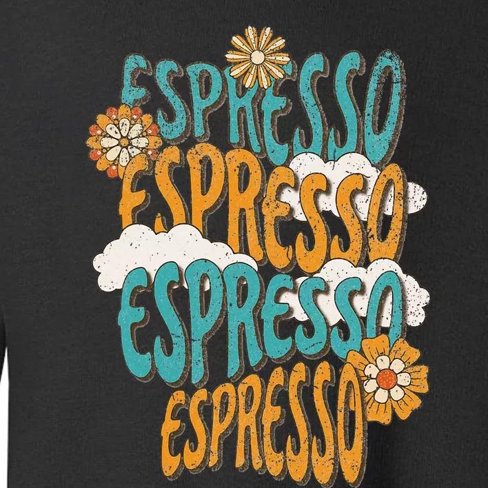 Me Espresso Retro Carpenter Toddler Sweatshirt