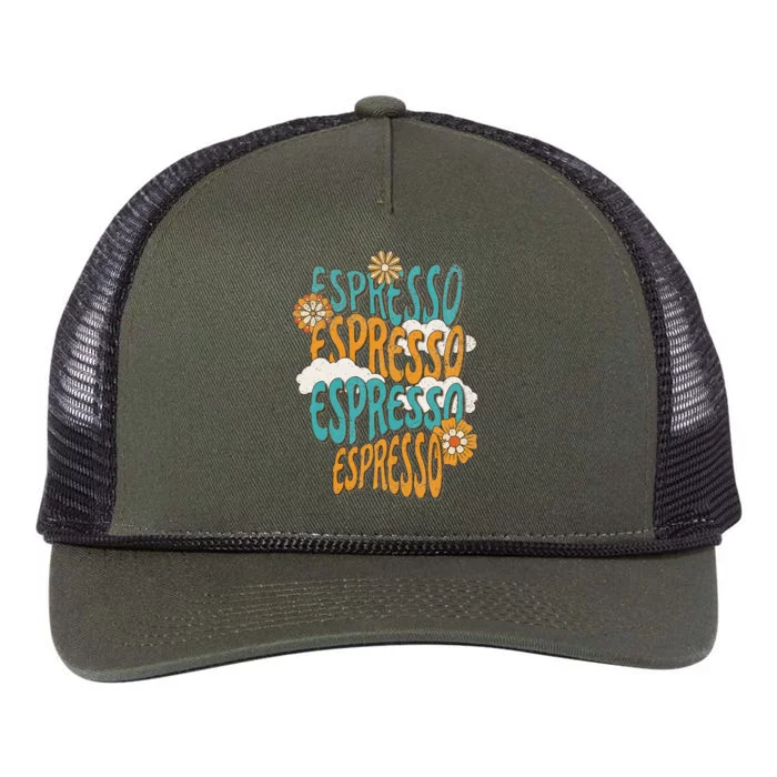 Me Espresso Retro Carpenter Retro Rope Trucker Hat Cap