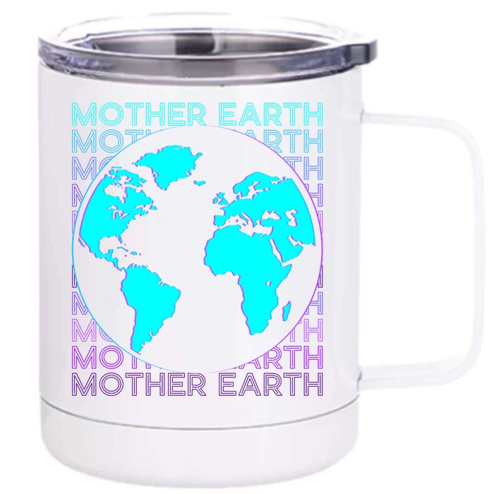 Mother Earth Retro Gift Front & Back 12oz Stainless Steel Tumbler Cup