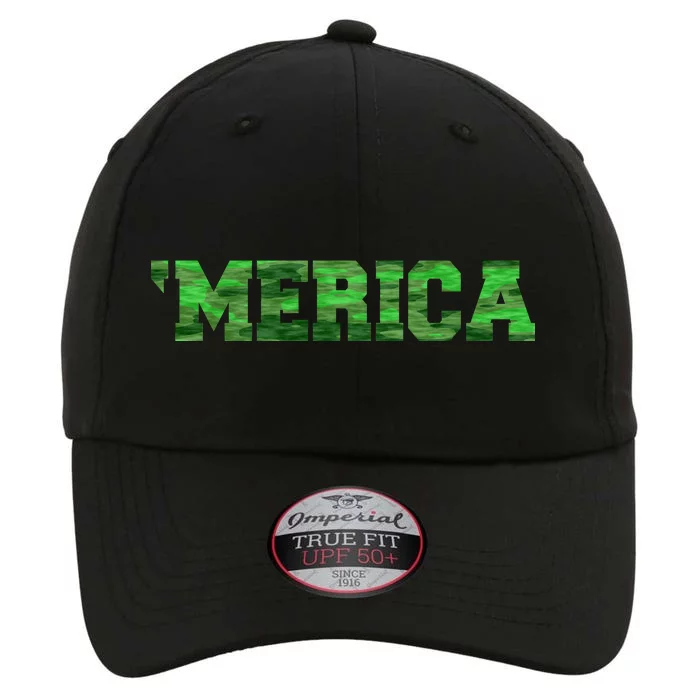 Merica Camo Logo The Original Performance Cap