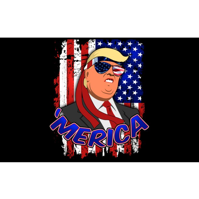 Merica Donald Trump Bumper Sticker