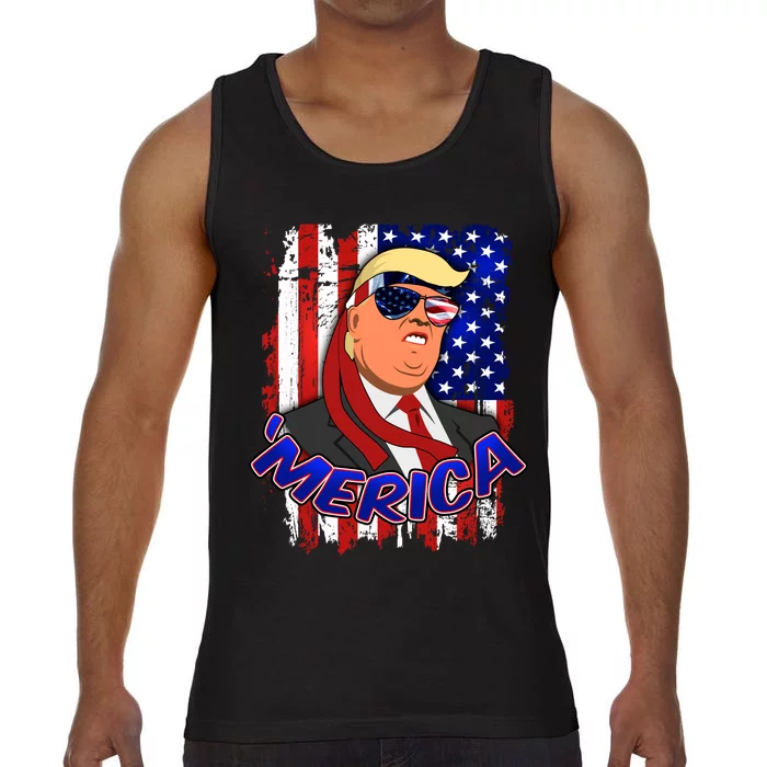 Merica Donald Trump Comfort Colors® Tank Top