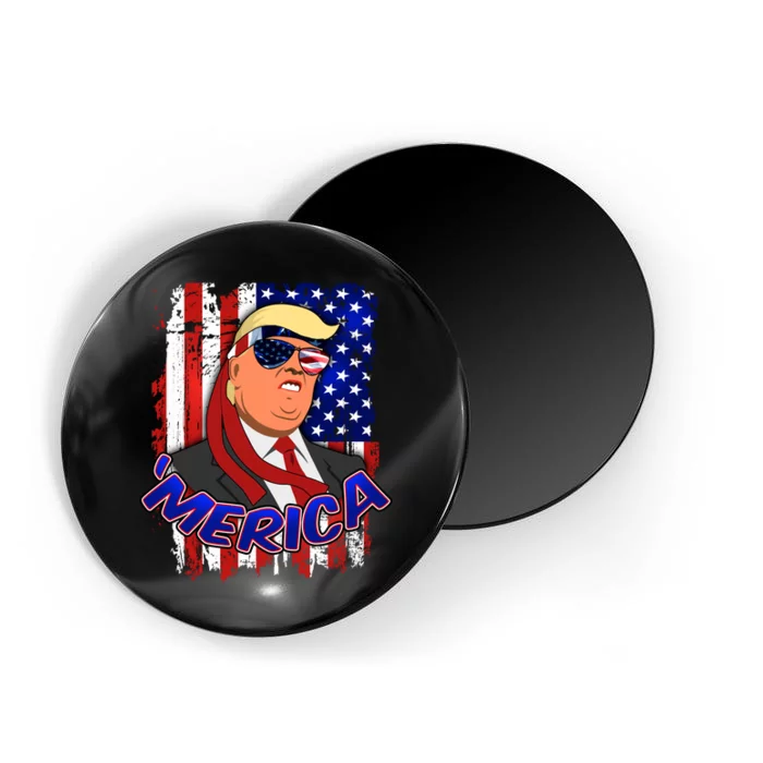 Merica Donald Trump Magnet