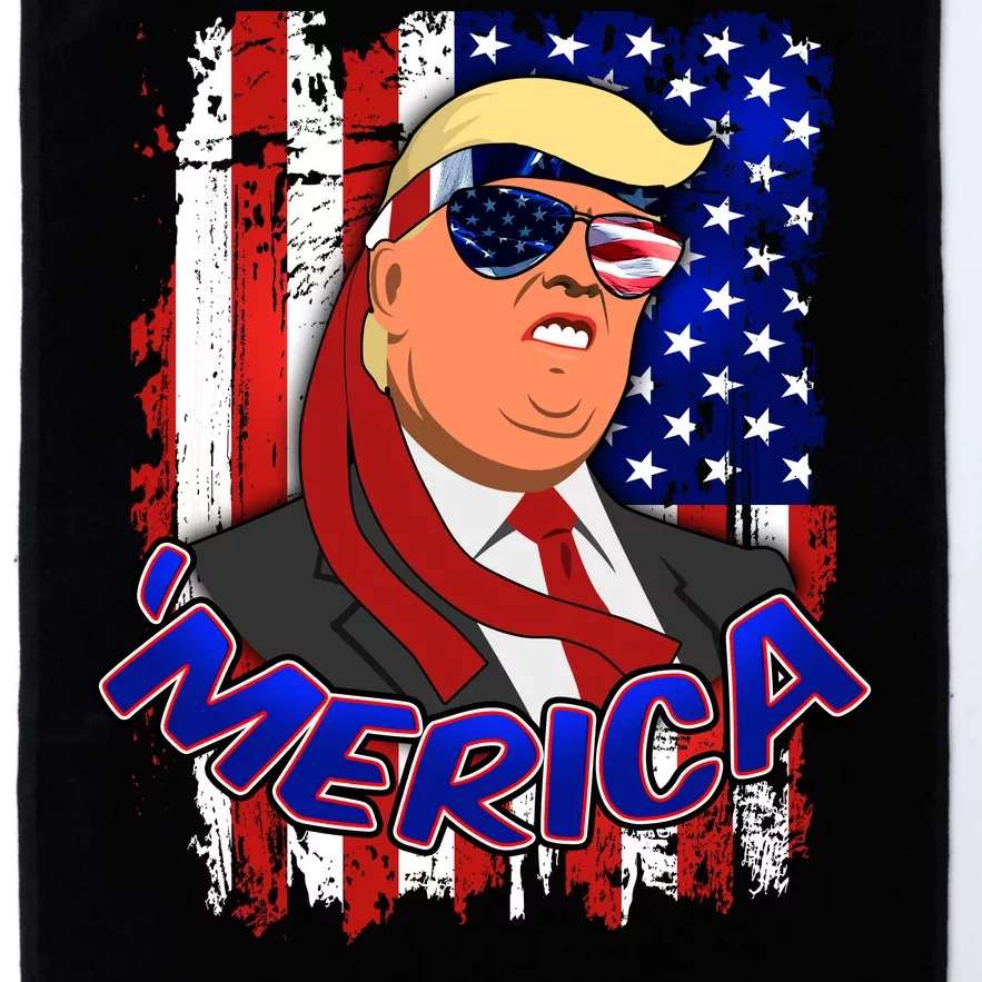 Merica Donald Trump Platinum Collection Golf Towel