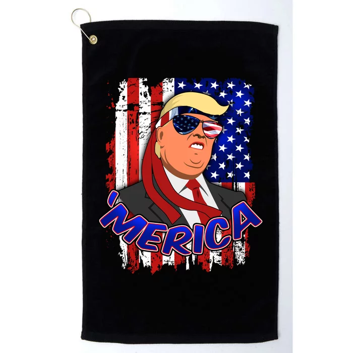 Merica Donald Trump Platinum Collection Golf Towel