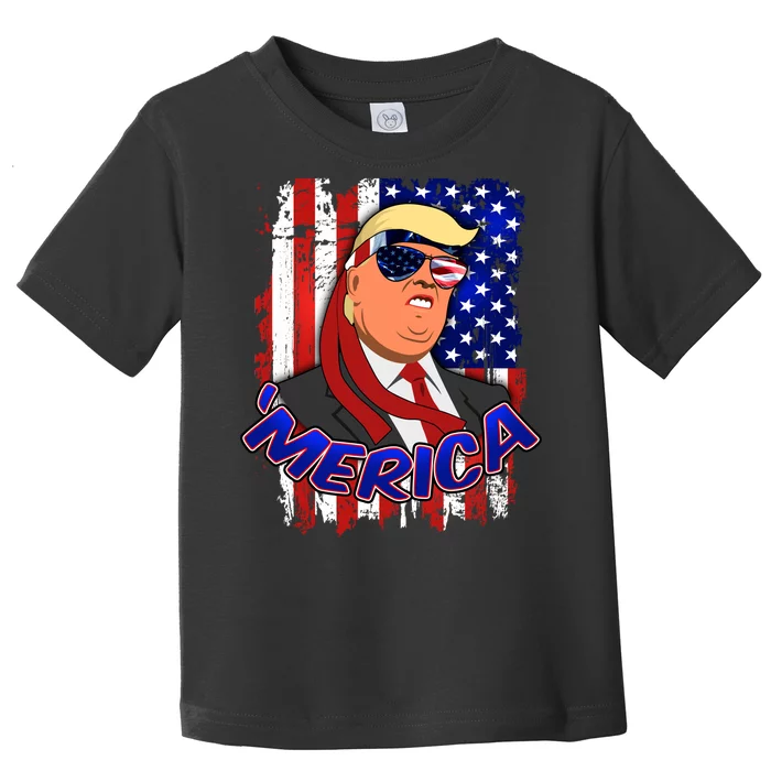 Merica Donald Trump Toddler T-Shirt