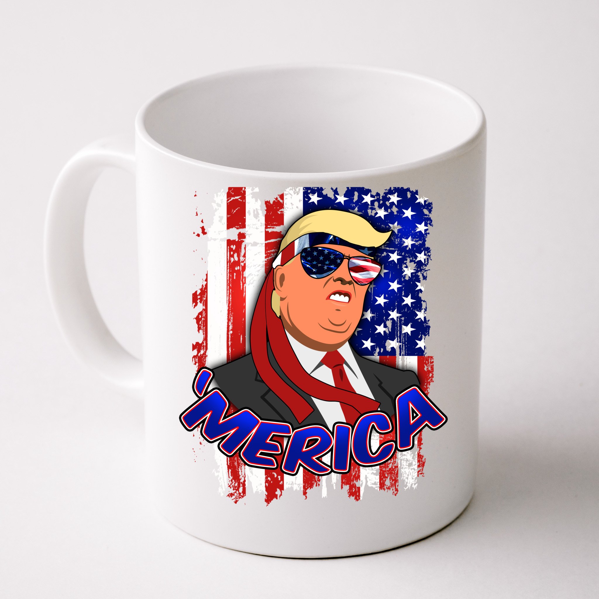 Trump 2020MAGABlack Coffee Mug 