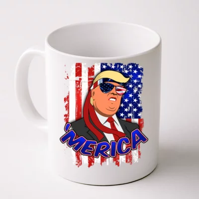 Funny Mom Trump Head Travel Mug - Donald Trump Insulated Tumbler