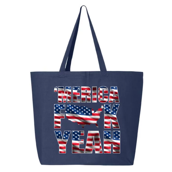 Merica Fck Yeah 25L Jumbo Tote