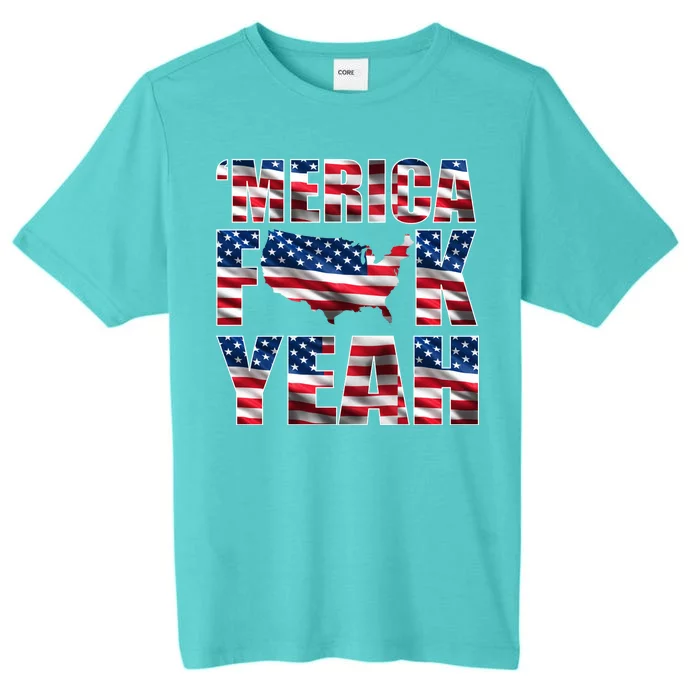 Merica Fck Yeah ChromaSoft Performance T-Shirt