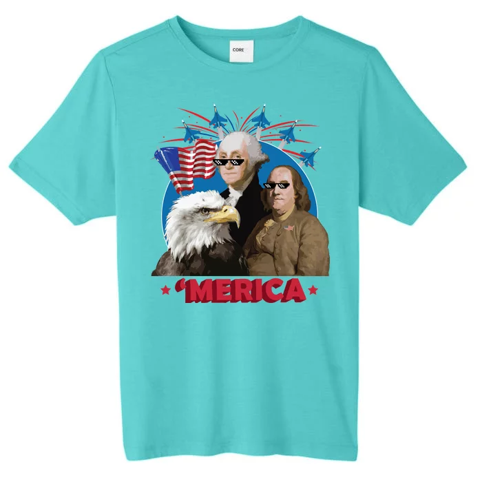 Merica Patriotic Party ChromaSoft Performance T-Shirt