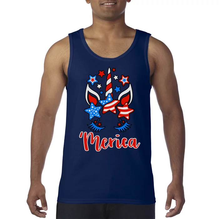 'Merica Unicorn Tank Top