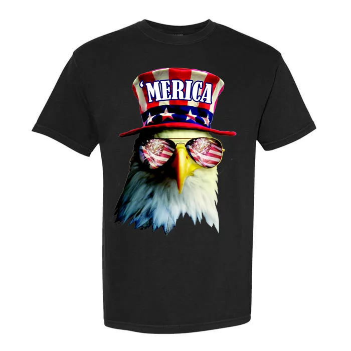 Merica USA Eagle Garment-Dyed Heavyweight T-Shirt