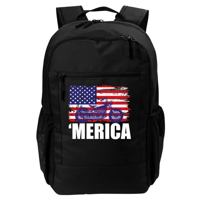 Merica USA Motorcycle Daily Commute Backpack