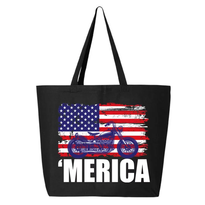 Merica USA Motorcycle 25L Jumbo Tote