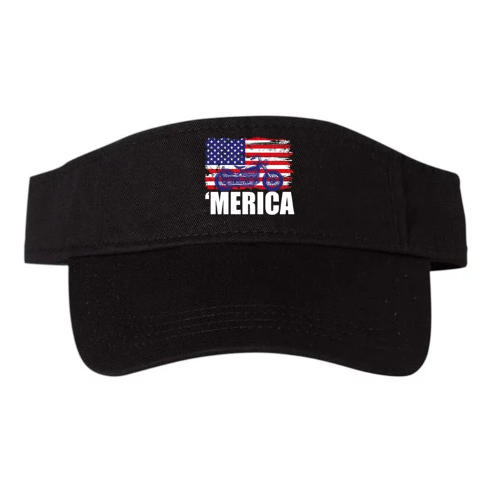 Merica USA Motorcycle Valucap Bio-Washed Visor