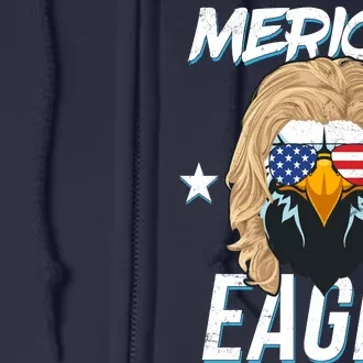 Merican Eagle Full Zip Hoodie