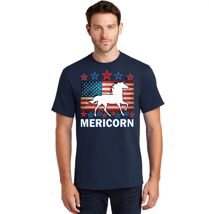 Mericorn American Unircorn Tall T-Shirt