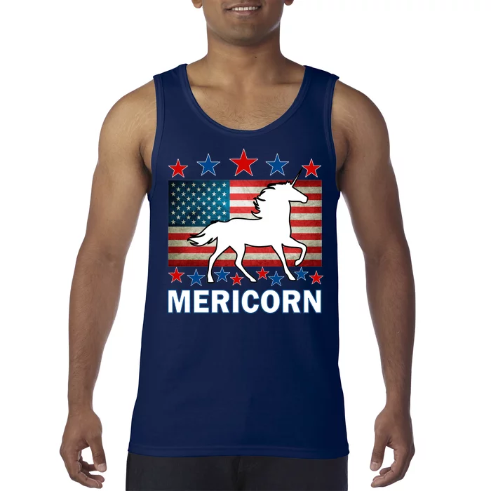 Mericorn American Unircorn Tank Top