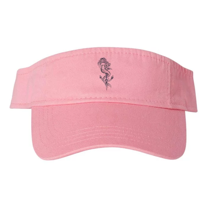 Mermaid Anchor Valucap Bio-Washed Visor