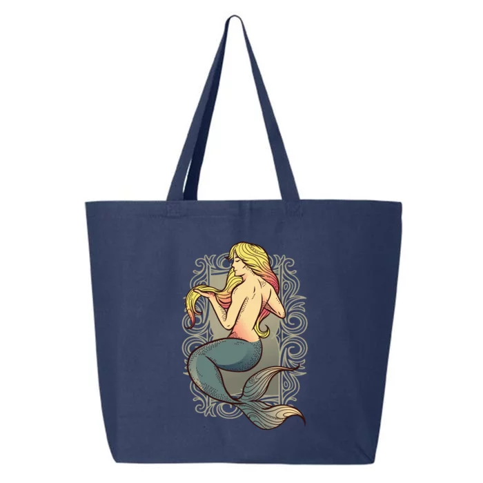 Mermaid Illustration 25L Jumbo Tote