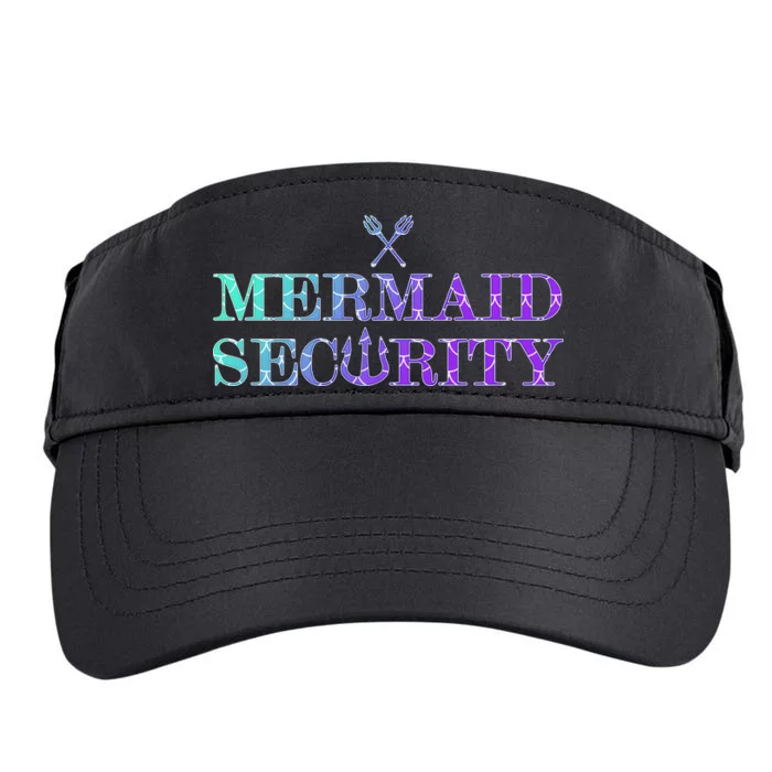 Mermaid Security Funny Adult Drive Performance Visor