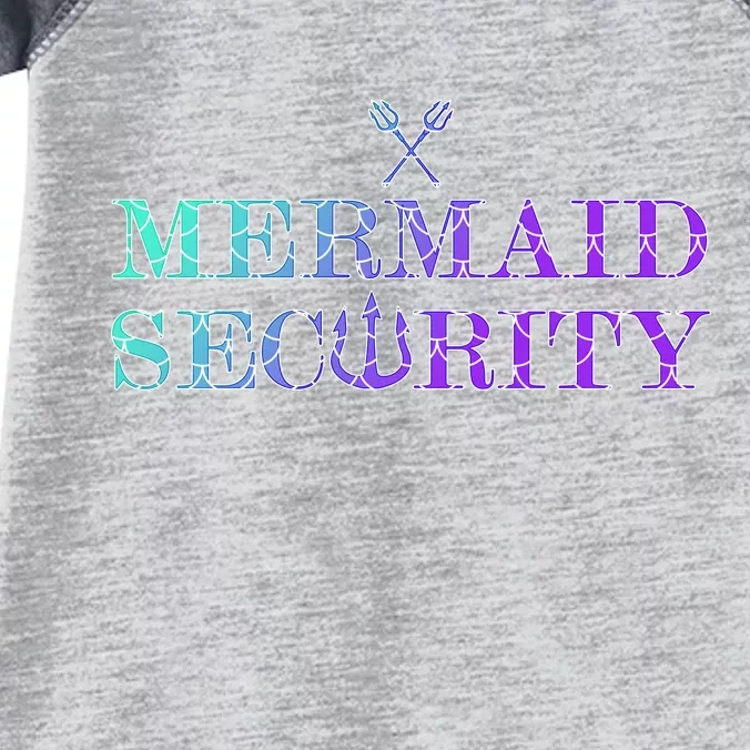 Mermaid Security Funny Infant Baby Jersey Bodysuit