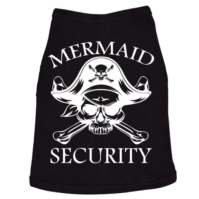 Mermaid Security Pirate Skull Doggie Tank