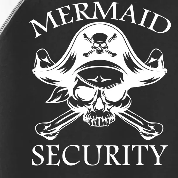 Mermaid Security Pirate Skull Toddler Fine Jersey T-Shirt