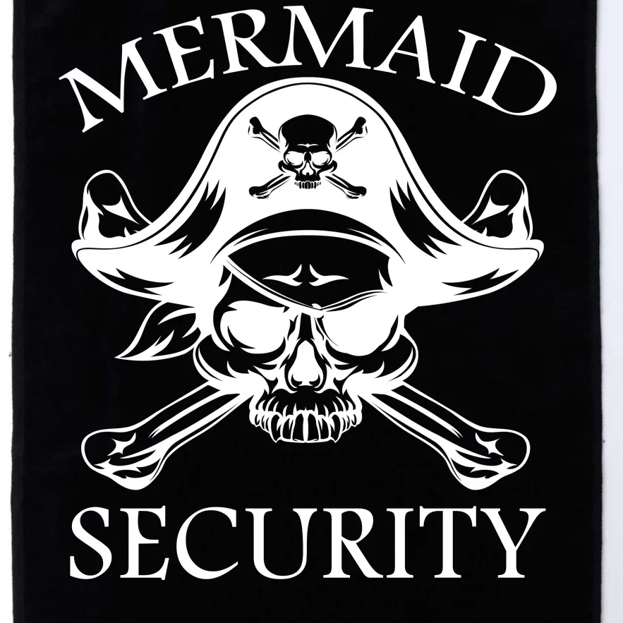 Mermaid Security Pirate Skull Platinum Collection Golf Towel