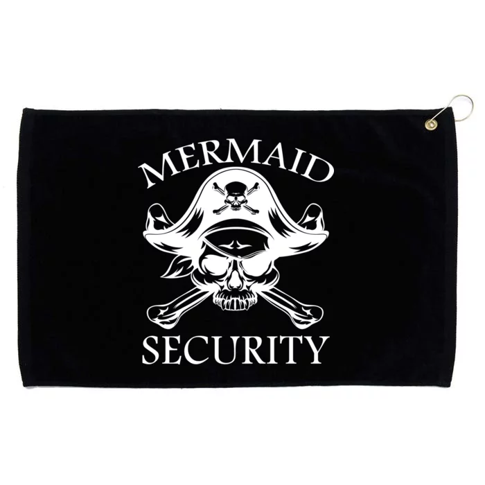 Mermaid Security Pirate Skull Grommeted Golf Towel