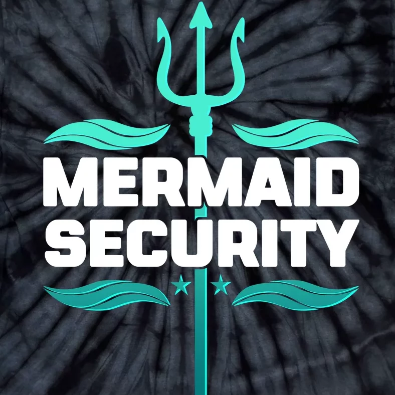 Mermaid Security Trident Tie-Dye T-Shirt